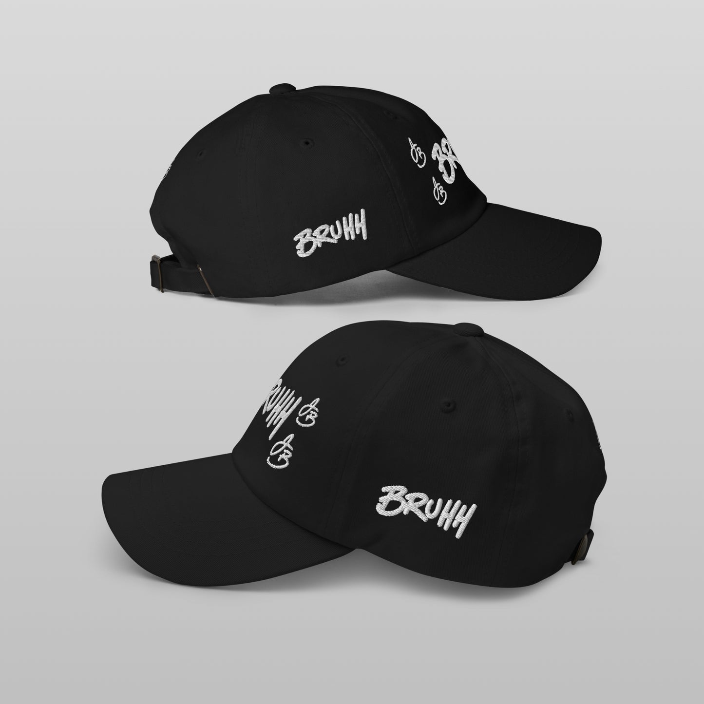 BRUHH & JB HAT // Black