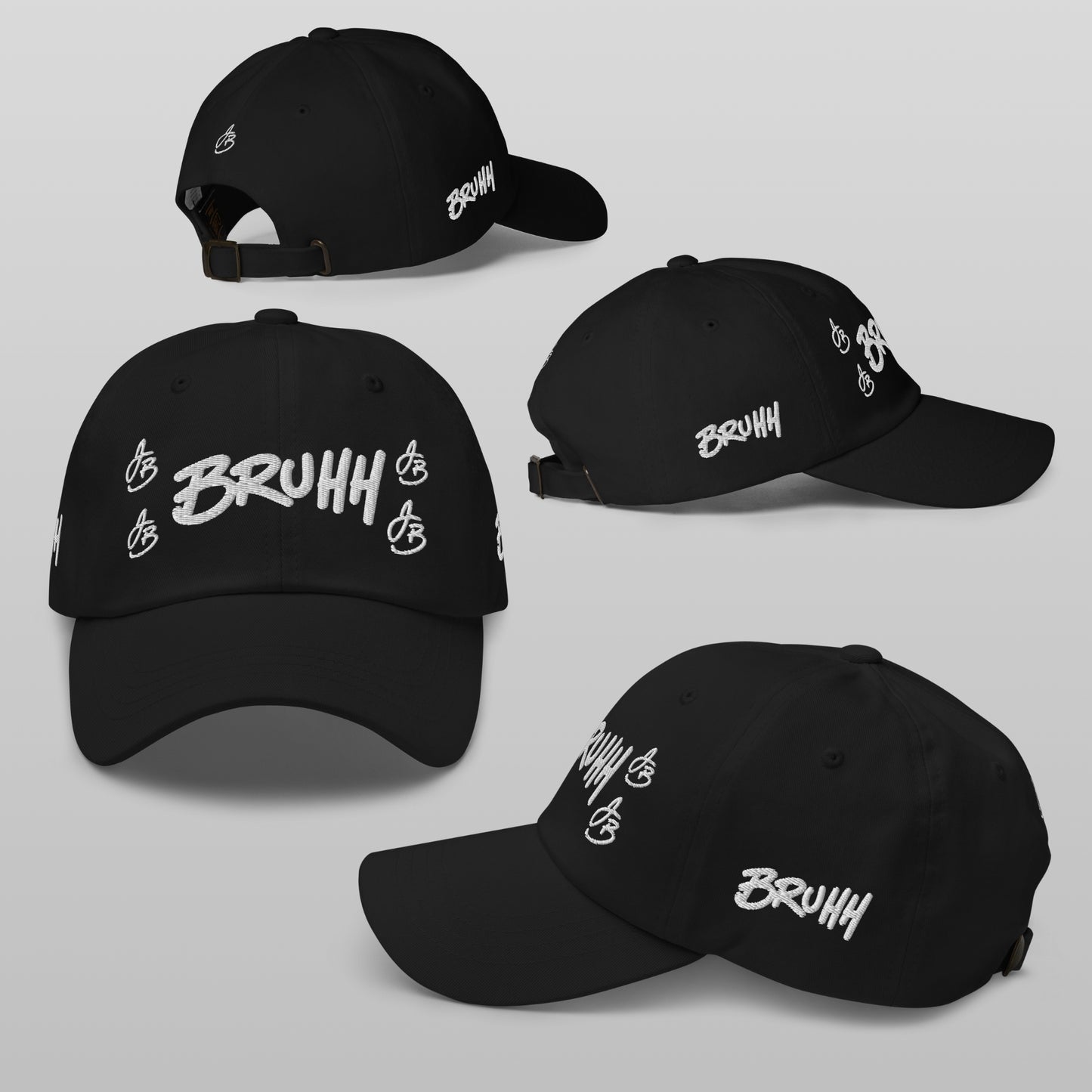 BRUHH & JB HAT // Black