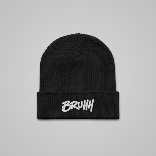 BRUHH BEANIE // Black