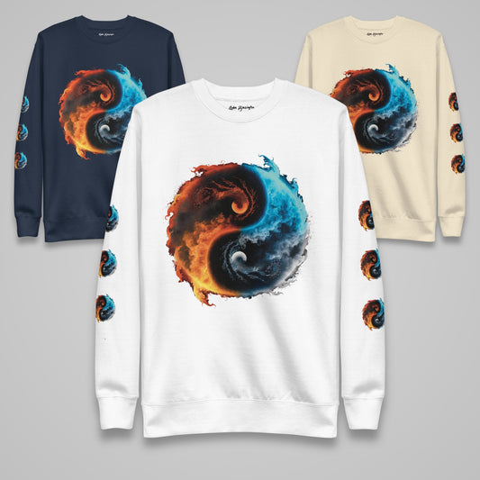 YIN-YANG CREWNECK