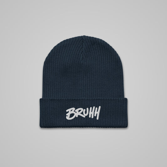 BRUHH BEANIE // Navy