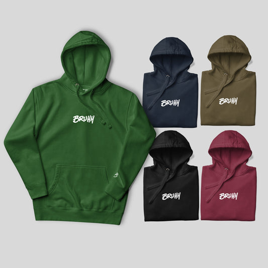 WINTER '25 BRUHH HOODIE // Seasonal Colors