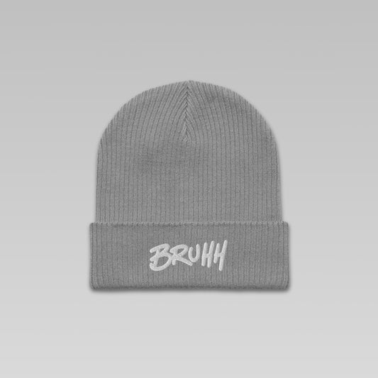 BRUHH BEANIE // Grey